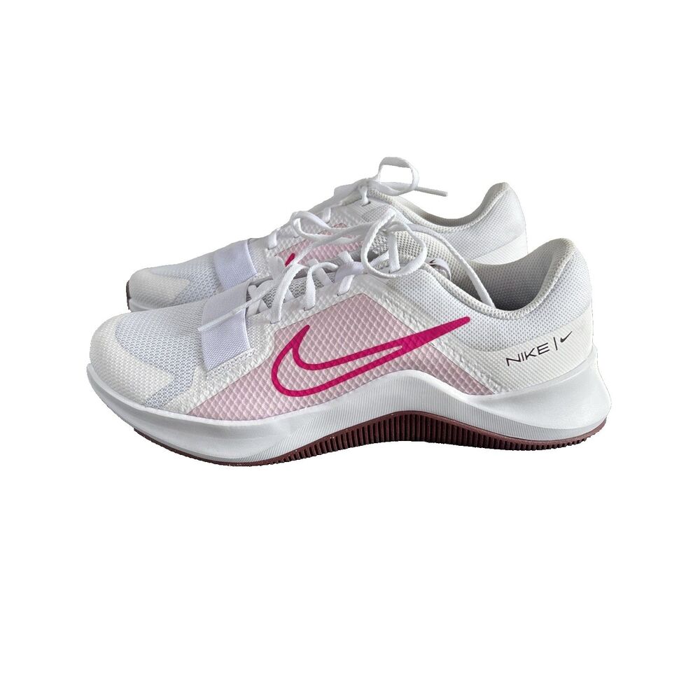 Nike MC Trainer 2 Women’s Workout Shoes (DM0824-105) (White/Pink) Size 10 NEW